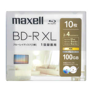 マクセル 録画用ブルーレイディスク BD-RXL 5枚入り maxell ［10枚 / 100GB / インクジェットプリンター対応］ BRV100WPH.10S