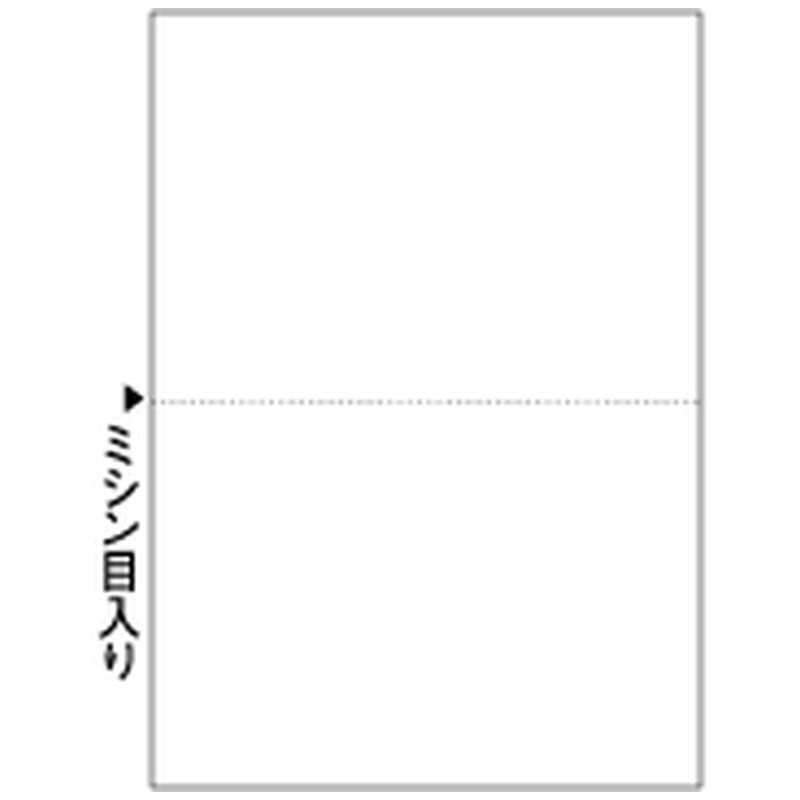 ヒサゴ ヒサゴ 〔各種プリンタ〕FSC（R）認証 マルチプリンタ帳票 白紙 0.08mm [B5 /100枚 /2面] FSC2052 FSC2052