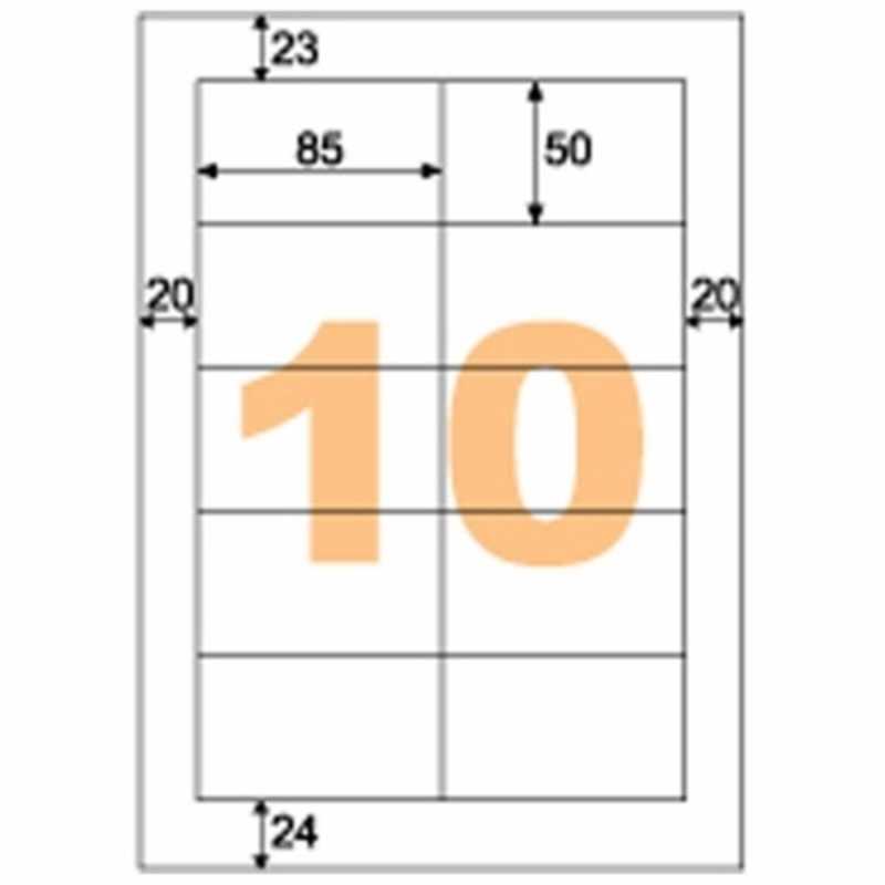 ヒサゴ ヒサゴ エコノミーラベル[PD･SCM用](A4サイズ:100シート･10面･100片) ELM016 ELM016