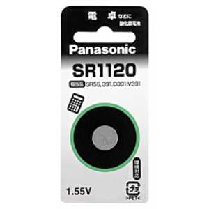 パナソニック　Panasonic 酸化銀電池 ボタンタイプ｢SR1120｣ SR1120