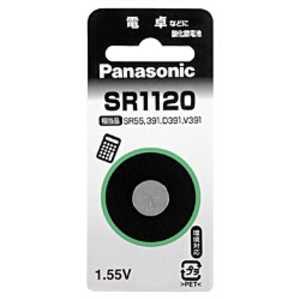 パナソニック Panasonic 酸化銀電池 ボタンタイプ「SR1120」 パナソニック Panasonic 酸化銀電池 ボタンタイプ「SR1120」