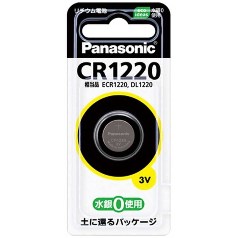 パナソニック　Panasonic パナソニック　Panasonic コイン形リチウム電池 CR1220P CR1220P