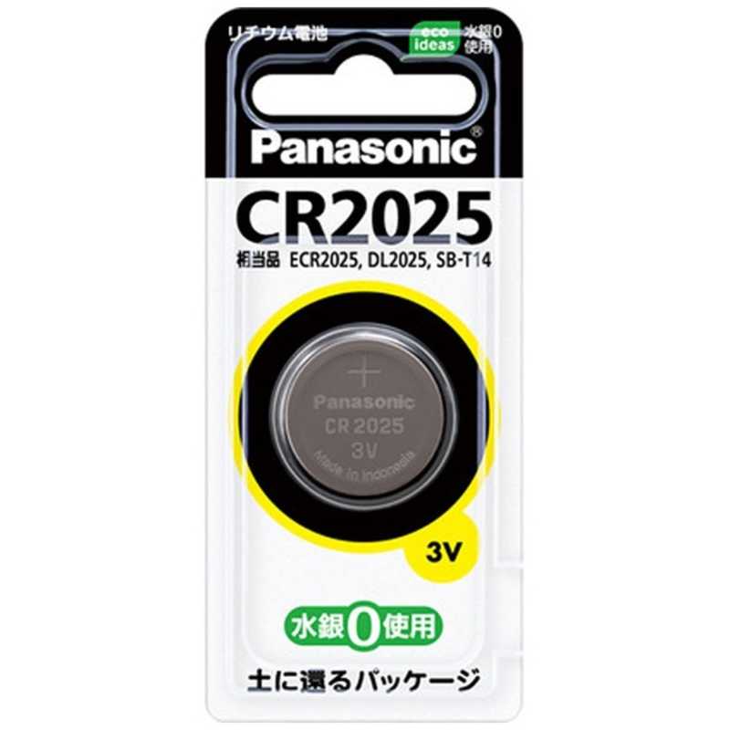 パナソニック　Panasonic パナソニック　Panasonic コイン形リチウム電池 CR2025P CR2025P