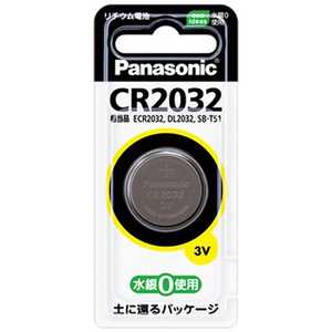 パナソニック Panasonic コイン形リチウム電池 CR2032P