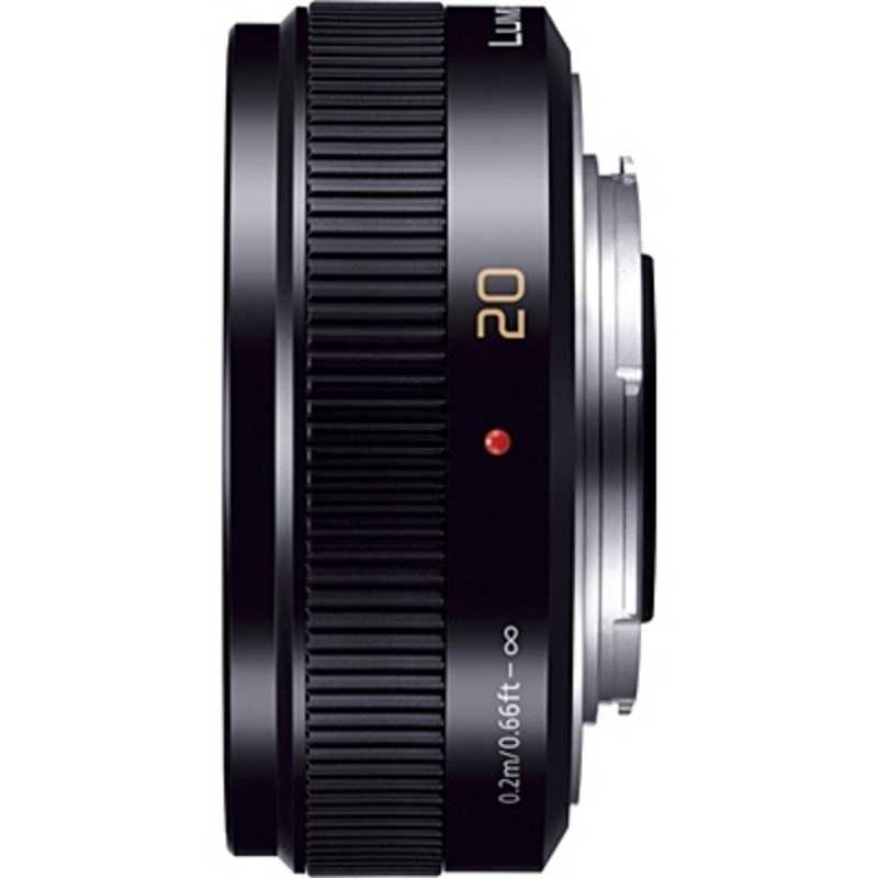 パナソニック　Panasonic パナソニック　Panasonic カメラレンズ ［マイクロフォーサーズ /単焦点レンズ］ ブラック LUMIX G 20mm/F1.7 II ASPH. H-H020A-K LUMIX G 20mm/F1.7 II ASPH. H-H020A-K
