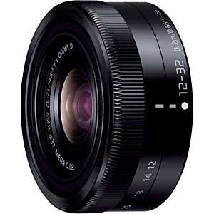ѥʥ˥å Panasonic  LUMIX G VARIO 12-32mm/F3.5-5.6 ASPH./MEGA O.I.S. LUMIX  ޥե /   ֥å LUMIX G