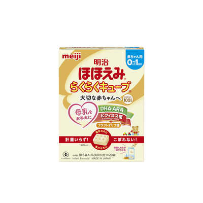 明治 ほほえみ らくらくキューブ 540g ほほえみ の通販 - カテゴリ 