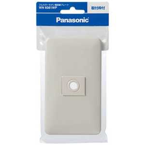 パナソニック Panasonic フルカラーモダン電話線プレートWN6081WP パナソニック Panasonic フルカラーモダン電話線プレートWN6081WP