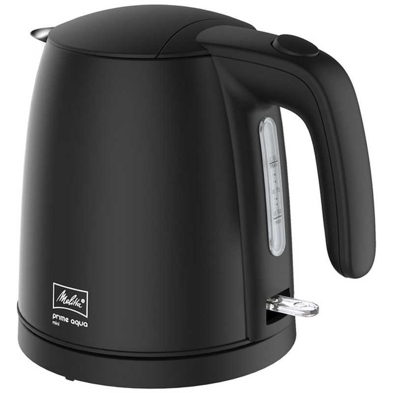 メリタ メリタ 電気ケトル prime aqua mini(プライムアクアミニ) [1.0L]  MEK-18K-3S スモーキーブラック MEK-18K-3S スモーキーブラック
