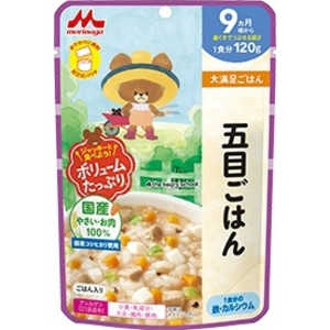 森永乳業 大満足ごはん 五目ごはん 鶏レバー入り 1食分1g 価格比較 価格 Com