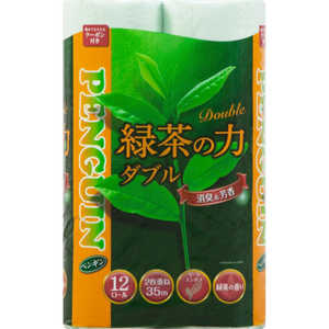 丸富製紙 緑茶の力 12R ダブル 