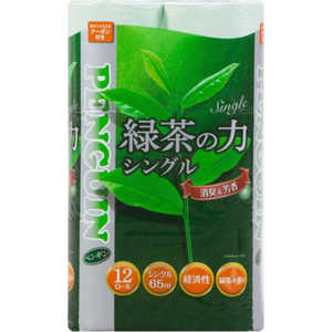 丸富製紙 緑茶の力 12R シングル 