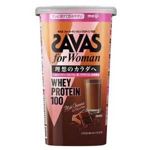 ザバス for woman ホエイプロテイン100 ミルクショコラ風味 294g(約14食分)