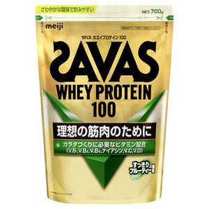 明治 ザバス ホエイプロテイン100 700g すっきりフルーティー風味 ｻﾞﾊﾞｽﾎｴｲﾌﾟﾛﾃｲﾝ100ﾌﾙｰ