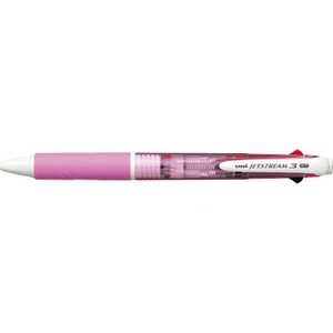 三菱えんぴつ [ボールペン]ジェットストリーム 3色ボールペン(ピンク) SXE340007.13