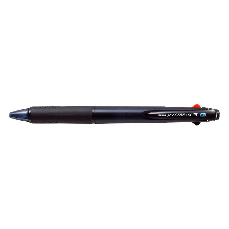 三菱えんぴつ 三菱えんぴつ ジェットストリーム 3色ボールペン 透明ブラック(ボール径:0.5mm) SXE340005T.24 SXE340005T.24