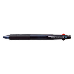 三菱えんぴつ ジェットストリーム 3色ボールペン 透明ブラック(ボール径:0.5mm) SXE340005T.24