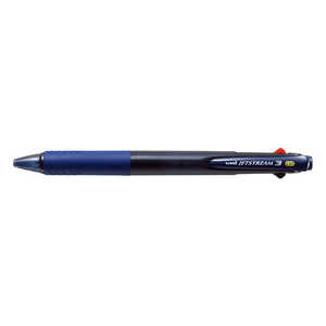 三菱えんぴつ ジェットストリーム 3色ボールペン 透明ネイビー(ボール径:0.38mm) SXE340038T.9