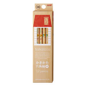 三菱えんぴつ 鉛筆56216角HT02赤2B K56212B 三菱えんぴつ 鉛筆56216角HT02赤2B K56212B