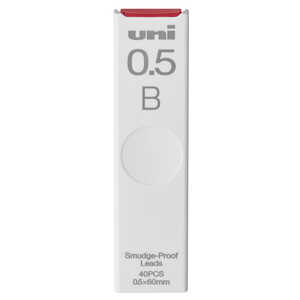 三菱えんぴつ シャープ替芯0.5 B uni(ユニ) ULS0540B 三菱えんぴつ シャープ替芯0.5 B uni(ユニ) ULS0540B