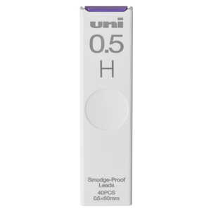 三菱えんぴつ シャープ替芯0.5 H uni(ユニ) ULS0540H 三菱えんぴつ シャープ替芯0.5 H uni(ユニ) ULS0540H