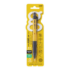 三菱えんぴつ シャープペン 0.5mm(スイッチ機構搭載モデル) ユニ アルファゲル(uni α・gel) イエロー M51009GG1P2 三菱えんぴつ シャープペン 0.5mm(スイッチ機構搭載モデル) ユニ アルファゲル(uni α・gel) イエロー M51009GG1P2