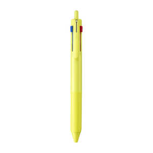 三菱えんぴつ 3色ボールペン0.7 JETSTREAM(ジェットストリーム) レモンイエロー SXE350707.28