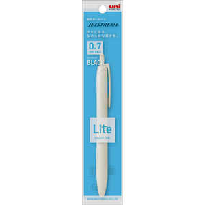三菱えんぴつ ジェットストリームシングル 0.7mm(Lite touch ink搭載) シェルホワイト 1P SXNLS071P.1 三菱えんぴつ ジェットストリームシングル 0.7mm(Lite touch ink搭載) シェルホワイト 1P SXNLS071P.1
