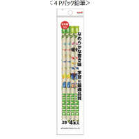 三菱えんぴつ ピクミン 鉛筆 2B 4Pパック K7086PKS2B4P の通販