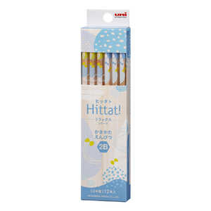 三菱えんぴつ 鉛筆 6角 2B (ダース) Hittat!(ヒッタト) K56492B 三菱えんぴつ 鉛筆 6角 2B (ダース) Hittat!(ヒッタト) K56492B
