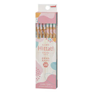 三菱えんぴつ 鉛筆 6角 2B (ダース) Hittat!(ヒッタト) K56482B 三菱えんぴつ 鉛筆 6角 2B (ダース) Hittat!(ヒッタト) K56482B