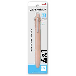 三菱えんぴつ ジェットストリーム4&1 0.5mm(Lite touch ink搭載) コーラルピンク 1P MSXE5LS51P.66 三菱えんぴつ ジェットストリーム4&1 0.5mm(Lite touch ink搭載) コーラルピンク 1P MSXE5LS51P.66