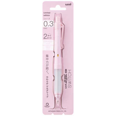 三菱えんぴつ uni α・gel SWITCH(ユニアルファゲルスイッチ)シャープ