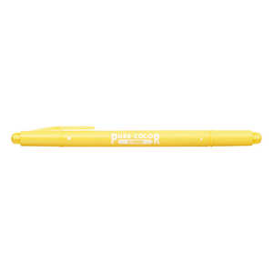 三菱えんぴつ ピュアカラー黄色サインペン PW100TPC.2