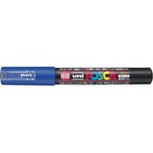 三菱えんぴつ PC1M.33POSCA 極細 青 三菱えんぴつ PC1M.33POSCA 極細 青