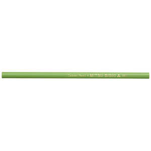 三菱えんぴつ 色鉛筆 黄緑 バラ K8805