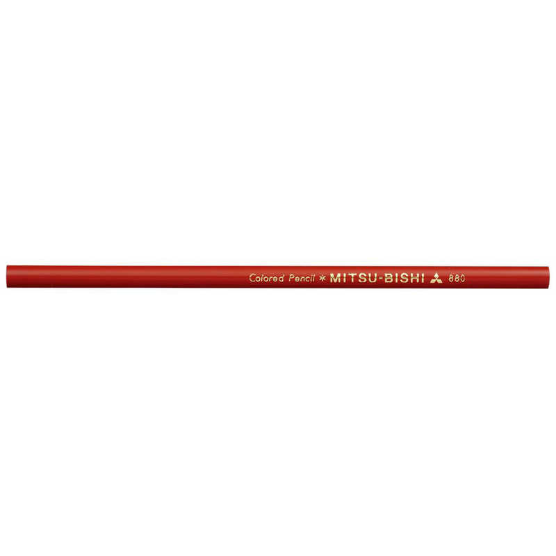 三菱えんぴつ 三菱えんぴつ 色鉛筆 赤 バラ K88015 K88015