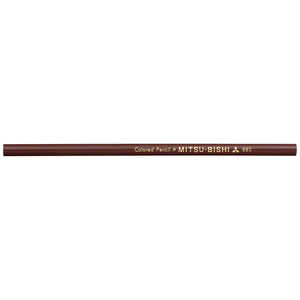 三菱えんぴつ 色鉛筆 茶色 バラ 茶色/バラ K88021