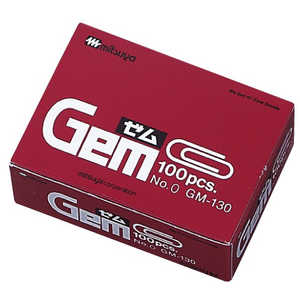 ミツヤ ゼムクリップ特大 100本 GM-130 ミツヤ ゼムクリップ特大 100本 GM-130