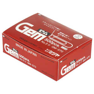 ミツヤ ゼムクリップ小500本 GM-570 ミツヤ ゼムクリップ小500本 GM-570