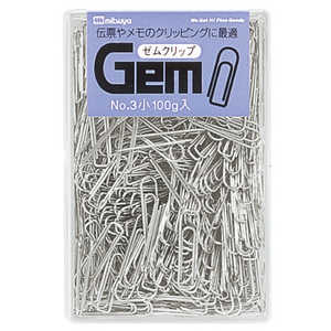 ミツヤ ゼムクリップ小100g350本 GM-3000 ミツヤ ゼムクリップ小100g350本 GM-3000