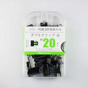 ミツヤ ダブルクリップ小 20本 BX2DBC19 ミツヤ ダブルクリップ小 20本 BX2DBC19