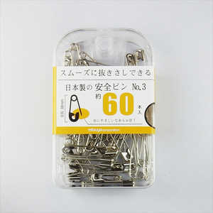 ミツヤ 安全ピン38mm 60本 BX2AP3 ミツヤ 安全ピン38mm 60本 BX2AP3