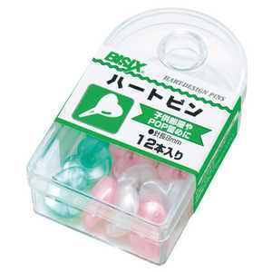 ミツヤ ハートピン12本 BX1-13 ミツヤ ハートピン12本 BX1-13