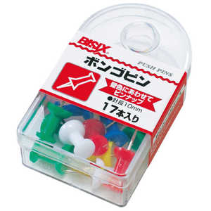 ミツヤ ボンゴピン 5色込 17本 BX1-3-AS ミツヤ ボンゴピン 5色込 17本 BX1-3-AS
