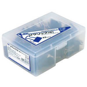ミツヤ BX5 Wクリップ中80本 BX5-71-250 ミツヤ BX5 Wクリップ中80本 BX5-71-250