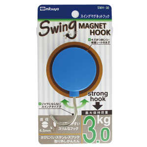 ミツヤ スイングマグフック3KG青 SMH-30-BU ミツヤ スイングマグフック3KG青 SMH-30-BU