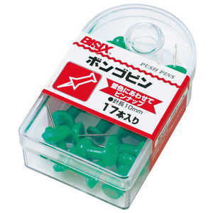 ミツヤ ボンゴピン 緑 17本 BX1-3-GR ミツヤ ボンゴピン 緑 17本 BX1-3-GR