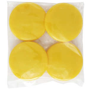 ミツヤ カラーMG40MM黄4個入 CM40-4P-YL ミツヤ カラーMG40MM黄4個入 CM40-4P-YL