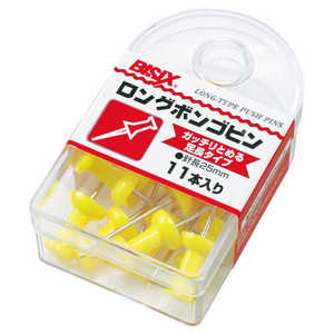 ミツヤ ロングボンゴピン 黄 11本 BX1-4-YL ミツヤ ロングボンゴピン 黄 11本 BX1-4-YL